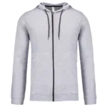 Veste coton légère à capuche
