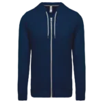 Veste coton légère à capuche