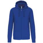 Sweat-shirt zippé capuche homme