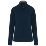 Veste molleton zippée femme