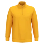 Sweat-shirt col zippé homme