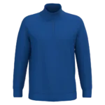 Sweat-shirt col zippé homme
