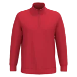 Sweat-shirt col zippé homme