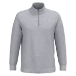 Sweat-shirt col zippé homme
