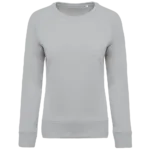 Sweat-shirt Bio col rond manches raglan femme