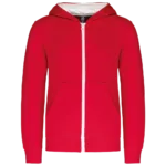 Sweat-shirt zippé capuche enfant