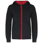 Sweat-shirt zippé capuche enfant