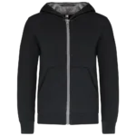 Sweat-shirt zippé capuche enfant
