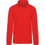 Sweat-shirt col zippé homme