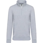 Sweat-shirt col zippé homme