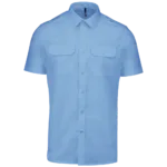Chemise pilote manches courtes homme