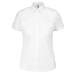 Chemise pilote manches courtes femme