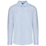 Chemise popeline manches longues homme