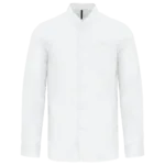 Chemise col mao manches longues