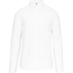 Chemise Oxford lavée manches longues