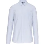 Chemise Oxford lavée manches longues