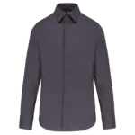 Chemise coton / élasthanne manches longues homme