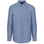 Chemise Oxford manches longues