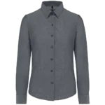 Chemise Oxford manches longues femme