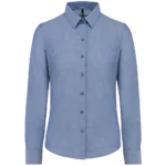 Chemise Oxford manches longues femme