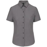 Chemise Oxford manches courtes femme