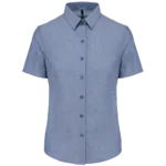 Chemise Oxford manches courtes femme