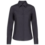 Chemise manches longues sans repassage femme