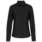 Chemise manches longues sans repassage femme