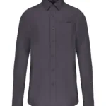 Chemise popeline manches longues