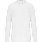 Chemise popeline manches longues