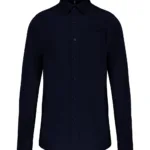 Chemise popeline manches longues