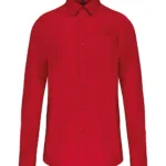 Chemise popeline manches longues