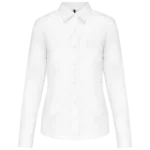 Chemise popeline polycoton entretien facile femme