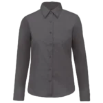 Chemise popeline polycoton entretien facile femme