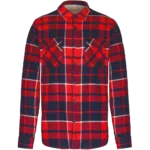 Surchemise à carreaux doublée sherpa homme