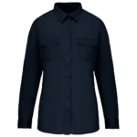 Chemise safari manches longues femme