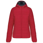 Doudoune légère capuche femme