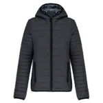Doudoune légère capuche femme
