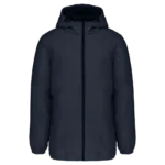 Parka à capuche recyclée unisexe