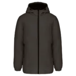 Parka à capuche recyclée unisexe