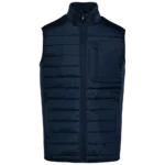 Bodywarmer bi-matière homme