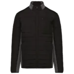 Veste bi-matière homme