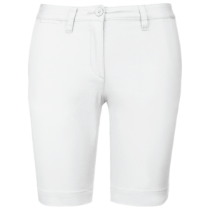 Bermuda chino femme