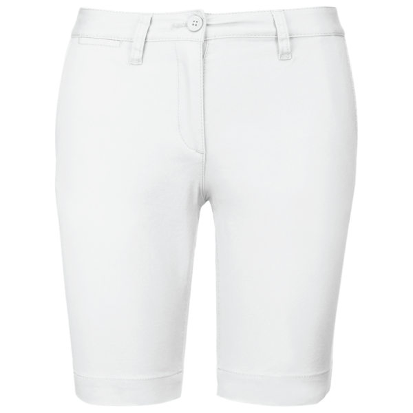 Bermuda chino femme
