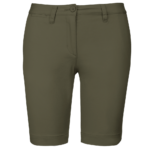 Bermuda chino femme