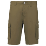 Bermuda léger multipoches homme