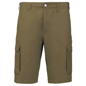 Bermuda léger multipoches homme