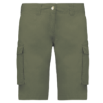 Bermuda léger multipoches femme