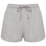 Short écoresponsable molleton non gratté femme