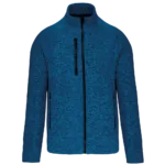 Veste zippée chinée homme